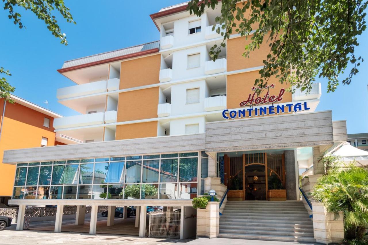 Continental B&B City Hotel Bibione Bagian luar foto